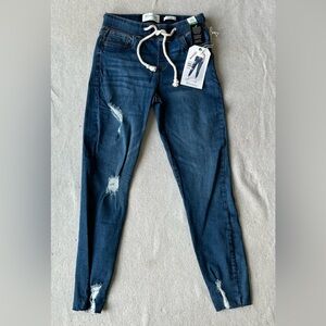 RE Generation pull on jogger denim jeans, size x-small